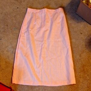 Light Pink 13/14 Midi Skirt